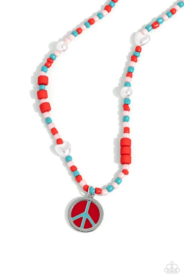 Paparazzi Jewelry Necklaces Paparazzi Necklace Pearly Possession Red Paparazzi Jewelry Necklaces Paparazzi Necklace Pearly Possession Red