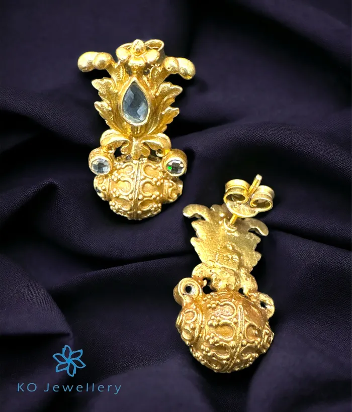 The Silver Kundan Earrings Kundan Earrings