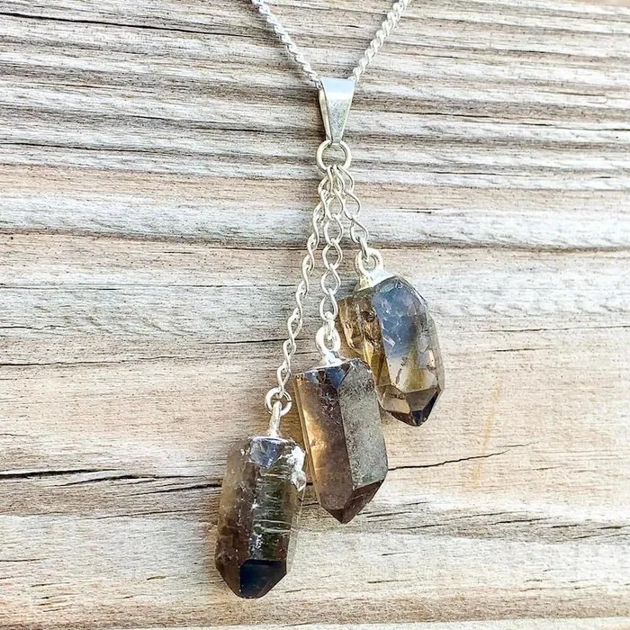 Magic Crystals Smoky Quartz Pendant Necklace Necklaces