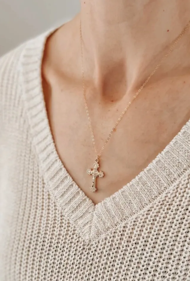 Necklaces The Little Catholic Crucifix Necklace
