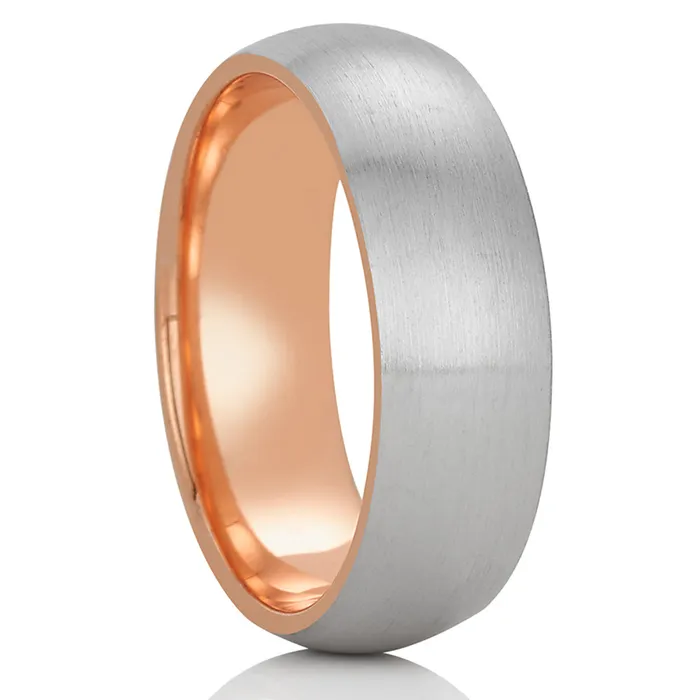 Rings Clean Casting Jewelry Rose Gold Wedding Ring Rose Gold Wedding Band 14K Gold Wedding Ring White Gold