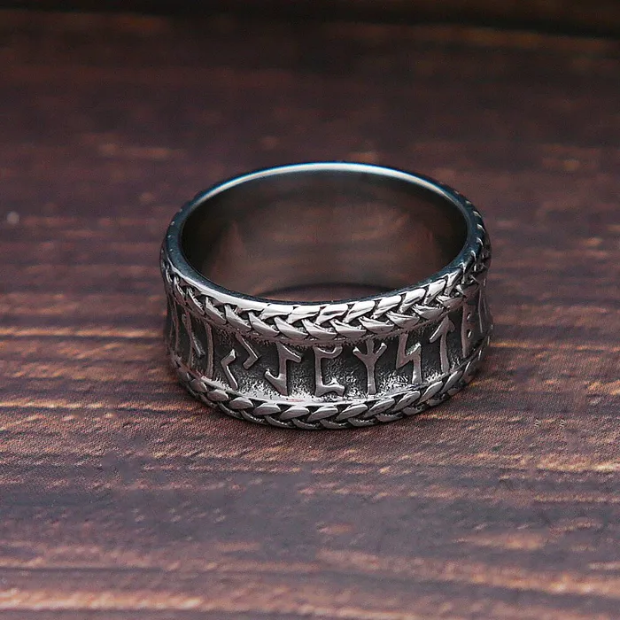 Rings Valhalla Vikings Viking Ring Odins Runes