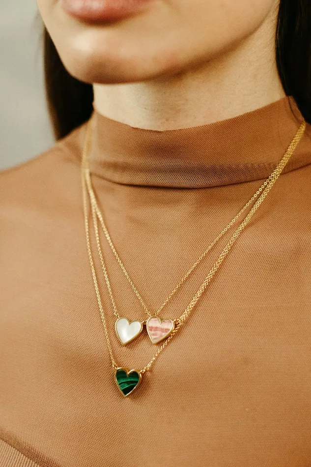 Sierra Winter Jewelry Necklaces Lovestruck Necklace Rhodochrosite