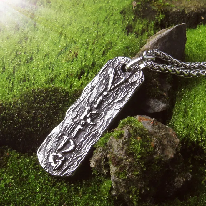 The Viking Obelisk Necklace Valhalla Vikings Necklaces