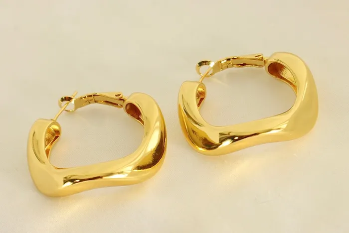 Ugozie Earrings 18ct gold plated on copper Hoop Earrings Omo Lola Earrings